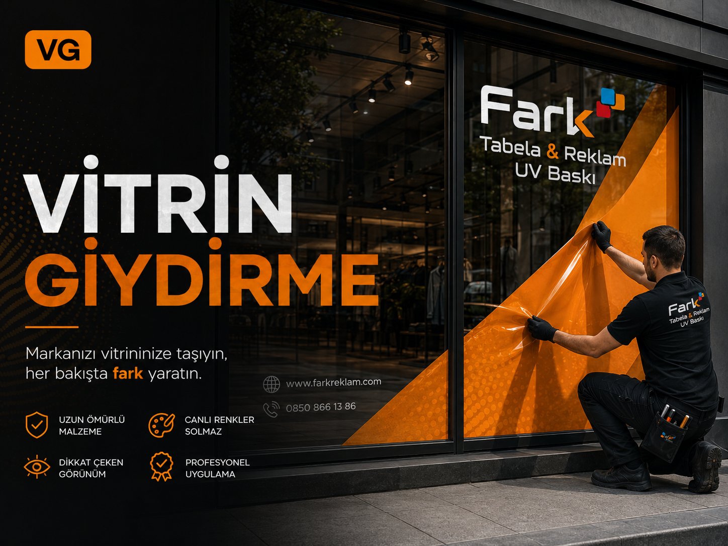 Vitrin Giydirme